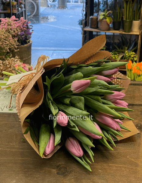 Bouquet di 15 tulipani
