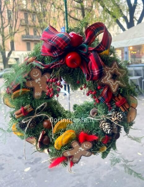 Coroncina Natalizia Grande