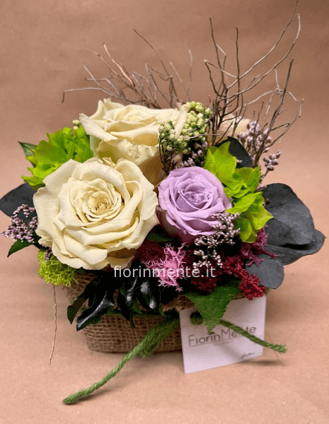 sushi fiori stabilizzati